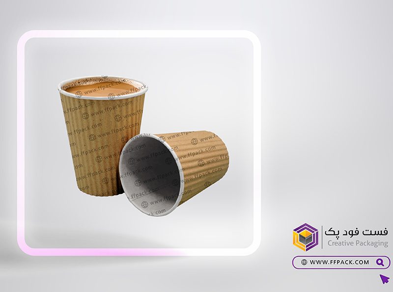 خرید لیوان کاغذی کرافت