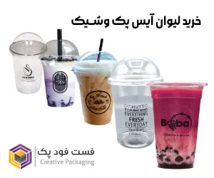 خرید لیوان آیس پک وشیک