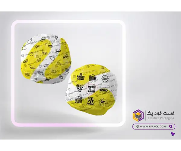 کاغذ رپ ساندویچ و برگر
