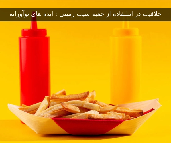 خلاقیت در استفاده از جعبه سیب‌زمینی ایده‌های نوآورانه