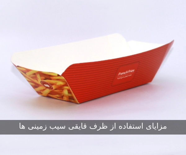 مزایای استفاده از ظرف قایقی سیب‌زمینی در فست فودها